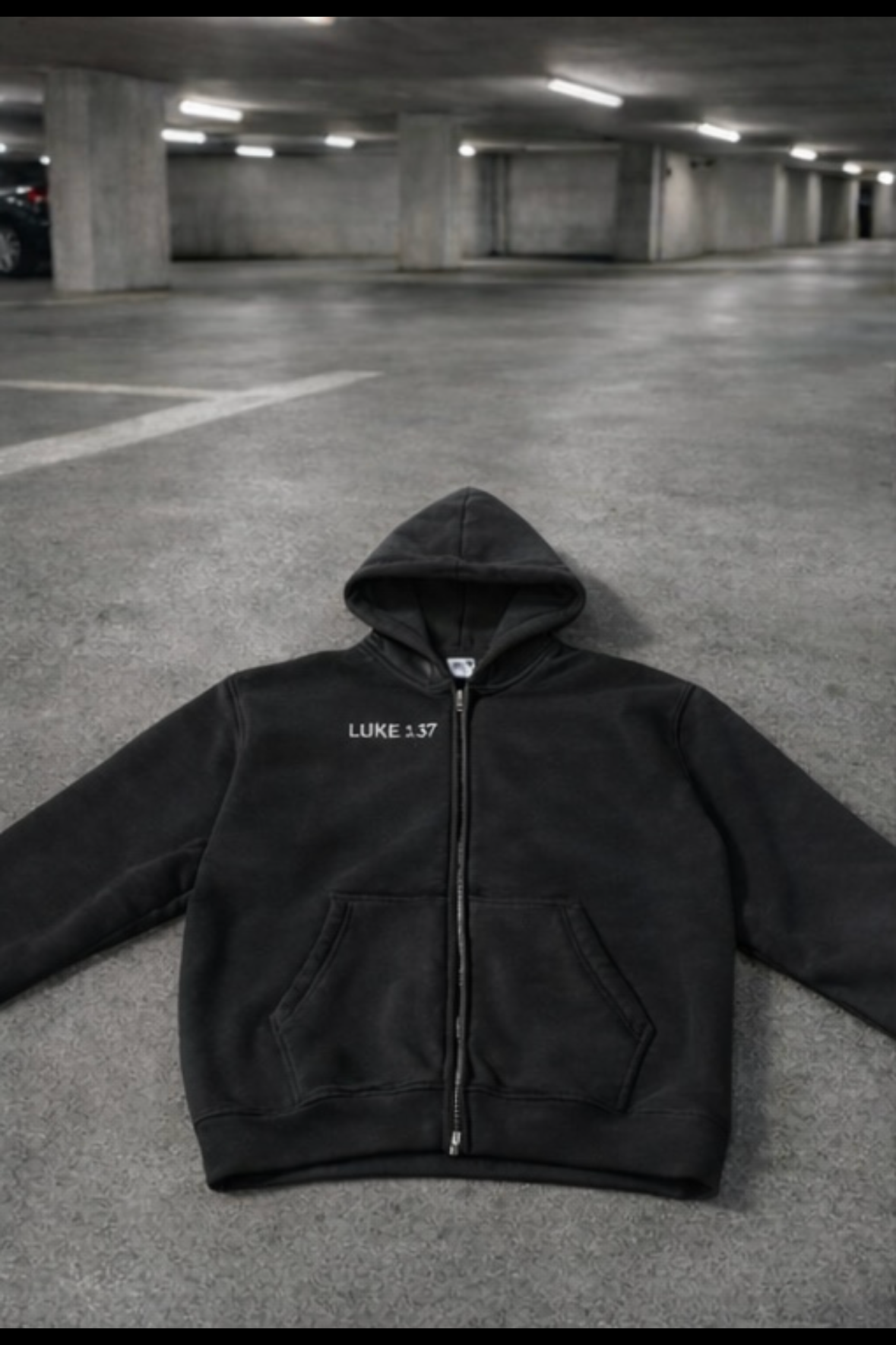 Black Luke 1:37 Hoodie