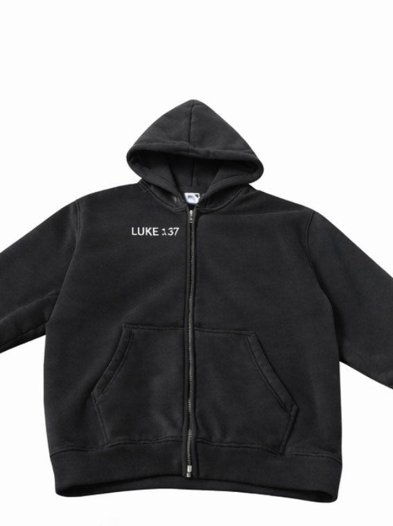 Black Luke 1:37 Hoodie