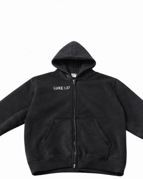 Black Luke 1:37 Hoodie